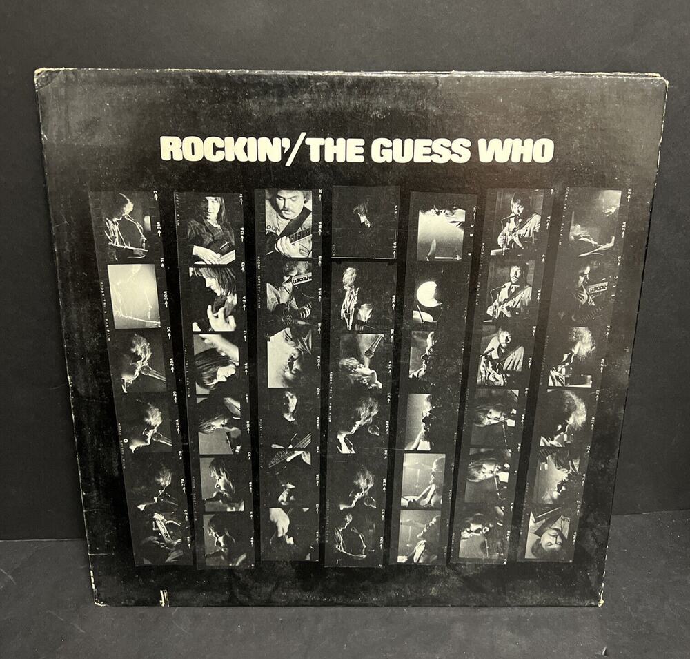 THE GUESS WHO Rockin' Record Vinyl LP RCA LSP-4062 Ist Press Gatefold Insert